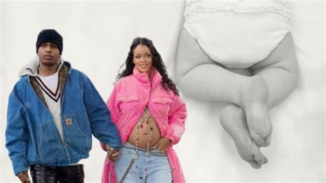 Rihanna y A AP Rocky dan la bienvenida a su nuevo BEBÉ así lucía