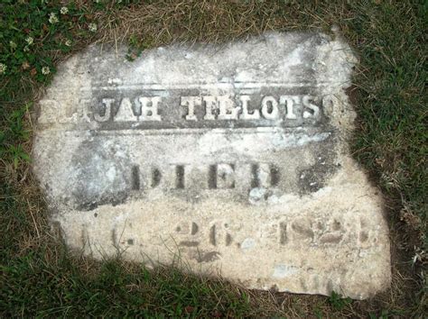 Elijah Tillotson 1789 1823 Mémorial Find A Grave