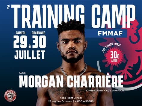 Training Camp FMMAF avec Morgan Charrière Fédération de MMA Français