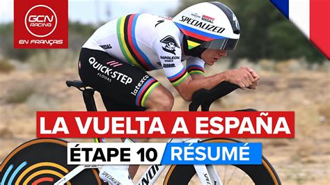 Vuelta A España 2023 Résumé Étape 10 Youtube