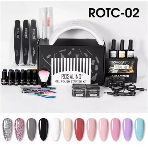 Jual Paket Nail Art ROSALIND KIT New Collection Paket Pemula Gel