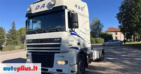 DAF XF 95 430 Mechanik Retarder Double Sleeper 2003 12 M A26915197