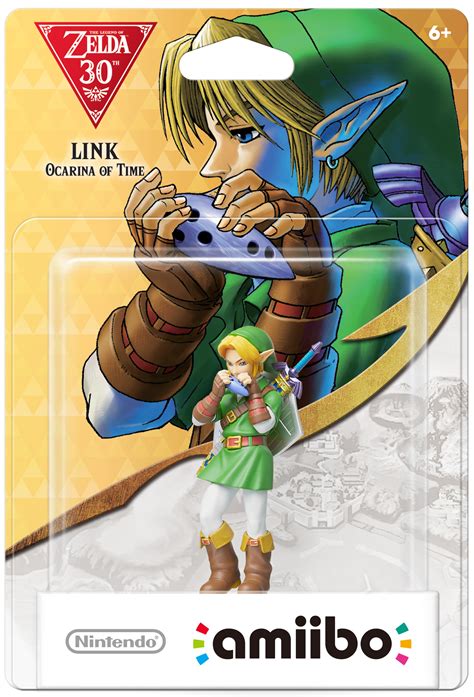 Four New Amiibo Celebrate The Legend Of Zelda 30th Anniversary