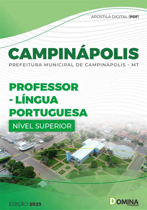 Apostila Campin Polis Prof L Ngua Portuguesa Domina