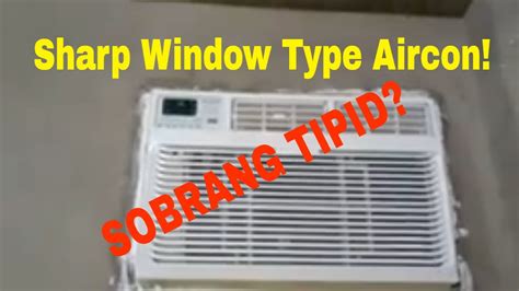 Sharp Window Type Aircon Installation Hp Tf T Cr Youtube