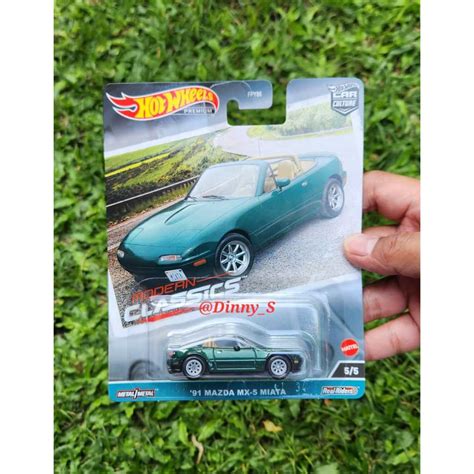 Jual Hot Wheels Premium Modern Classic Mazda Mx Miata Series Original Shopee Indonesia