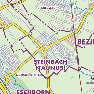 Steinbach Taunus Stadtpl Ne Und Landkarten