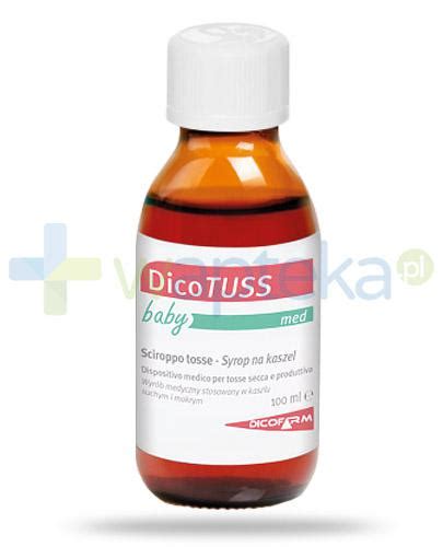 DicoTuss Baby Med Syrop Na Kaszel Dla Dzieci 1 100 Ml Cena Opinie