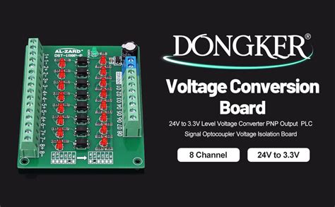 Dongker Optocoupler Isolation Board V To V Channel