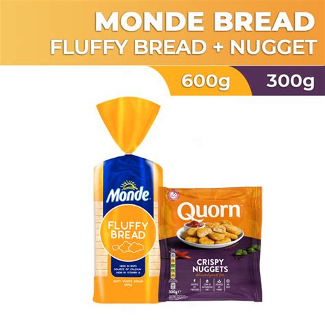 Monde Fluffy Bread 600g Quorn Crispy Nuggets 300g Lazada Ph