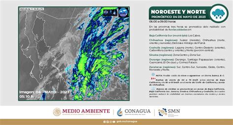 Conagua Clima On Twitter Estas Son Las Condiciones Que Se Esperan En