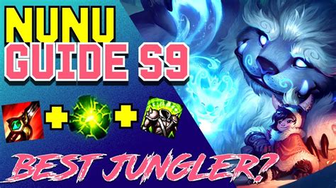 [ita] Nunu Jungle Season 9 Guide And Build Learn To Play Nunu League