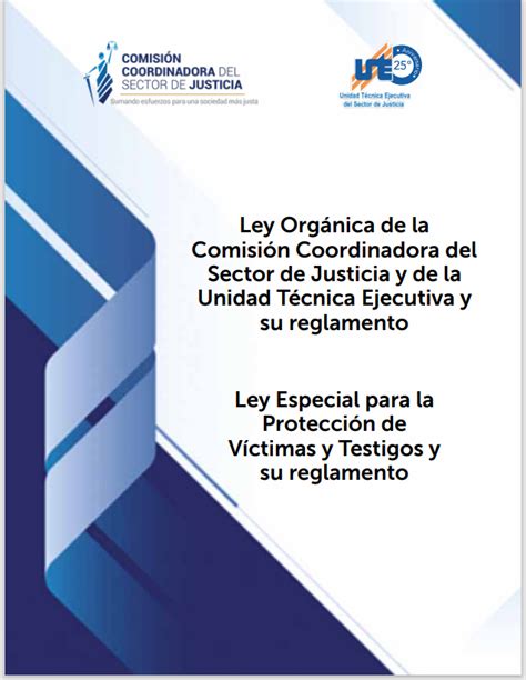 Ley Org Nica De La Comisi N Coordinadora Del Sector De Justicia Y De La