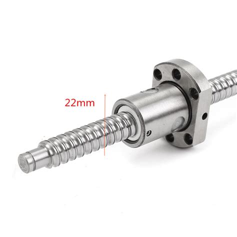 Sfu1204 Ball Screw With Single Ball Nut Length 300mm For Cnc Parts