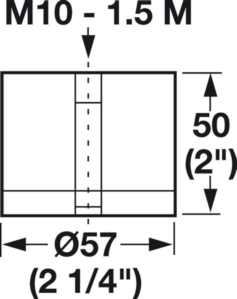 Système pour pattes de table à installer soi même embout fileté pour