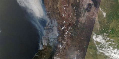 Im Genes Satelitales De La Nasa Revelan Magnitud De Incendios