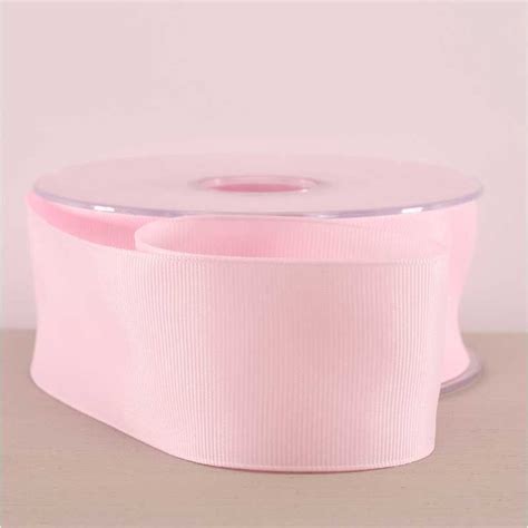 Baby Pink Gross Grain Ribbon Mm X M Apac Eu