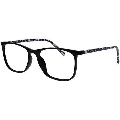 Opulize Arc Grand Lunettes De Distance Courte Vue Myopie Noir Hommes