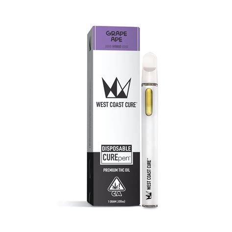 Grape Ape Disposable Curepen 1g West Coast Cure