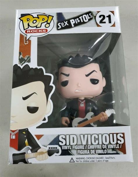 Sex Pistols SID VICIOUS 21 Funko POP Action Figure Vinyl PVC Toy