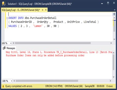 Sql Server Trigger After Insert