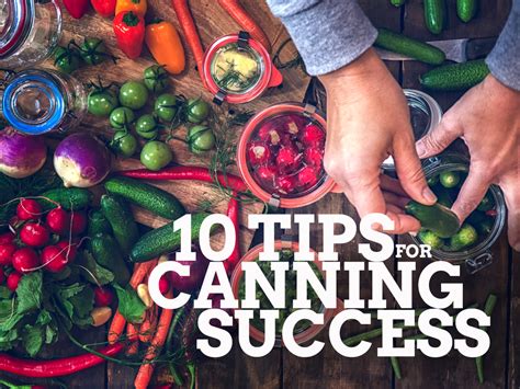 Coastal's Top 10 Tips to Canning Success