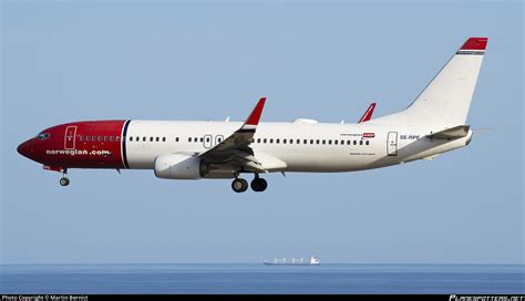 SE RPE Norwegian Air Sweden AOC Boeing 737 8JP WL Photo By Martin