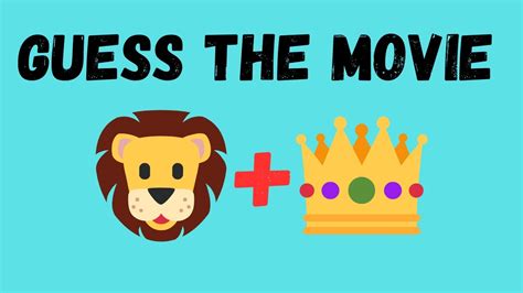 Emoji Movie Challenge Can You Guess The Film From Just 5 Seconds