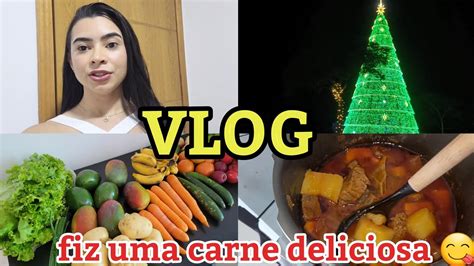 Vlog Compras Para O Natal Fomos Ver A Decora O De Natal Do Parque