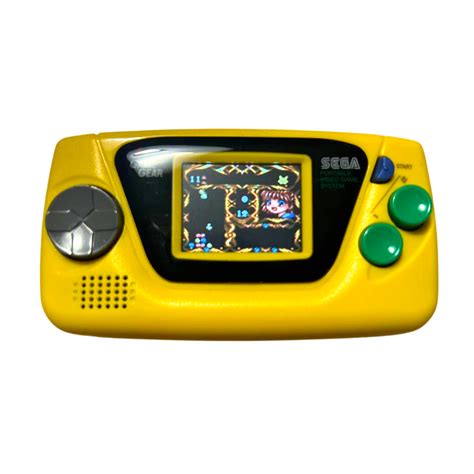 Game Gear Yellow Console Hgg 3210 Sega Gg Ebay