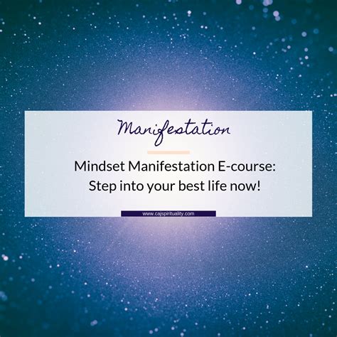 Manifestation Mindset Rewire Your Mindset For Success Caj Spirituality