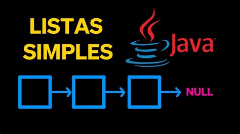 LISTAS SIMPLEMENTE ENLAZADAS EN JAVA ESTRUCTURAS DE DATOS JAVA