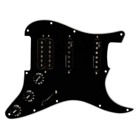 Fender Strat Hss Shaw G4 Pre Wired Pickguard Bwb Nearly New At Gear4music