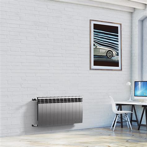 ᐉ Радиатор для отопления Royal Thermo Biliner Silver Satin 10 секций ...