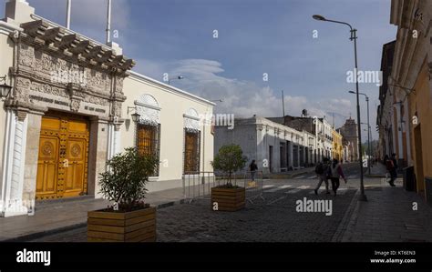 Arequipa Is A City In Southern Peru Known For Its Colonial Era