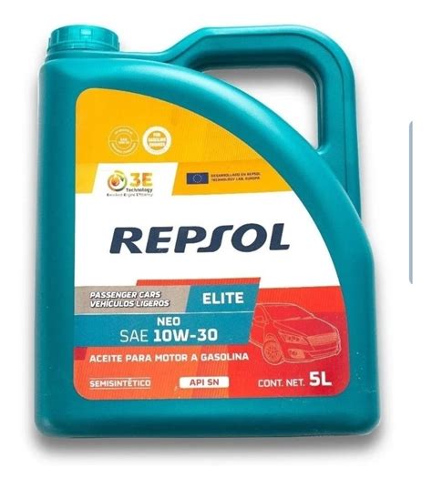 Aceite W Repsol Semi Sintetico Garrafa L Mercado Libre