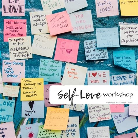 Self Love Workshop Trinity Wellness Center School Of Mind Body And