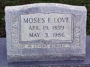 Moses Ellis Mose Love 1899 1986 Mémorial Find a Grave