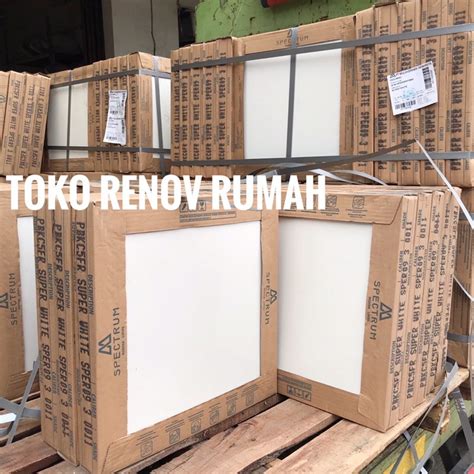 Jual Keramik 40x40 Putih Keramik 40x40 Putih Polos Glosy Keramik