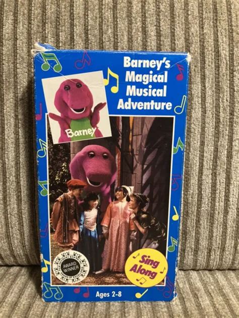 Barneys Magical Musical Adventure Sing Along Vhs Tape Tested Eur