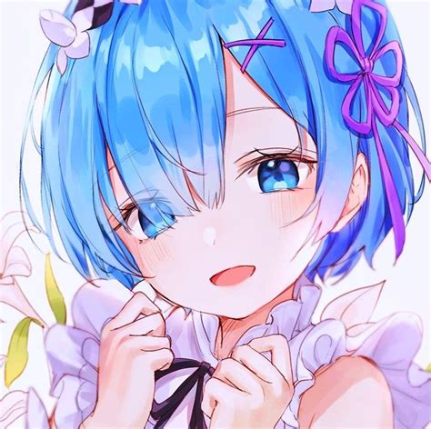 Re Zero Rem Anime Icon