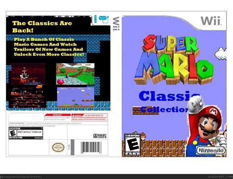 Viewing Full Size Super Mario Classic Collection Box Cover