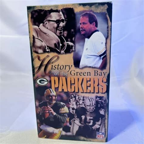 Vintage Vhs History Of The Green Bay Packers Vhs Nfl Films