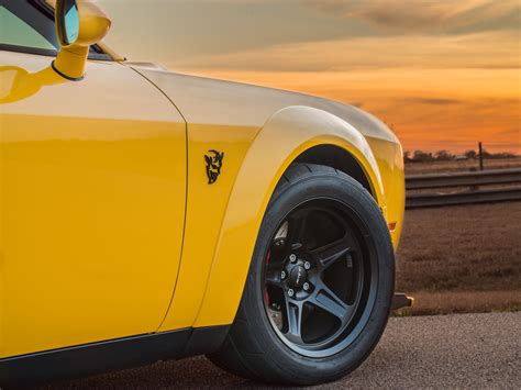 Hennessey Is Pumping Up The Dodge Demon To A Hellish 1 500 Hp Maxim