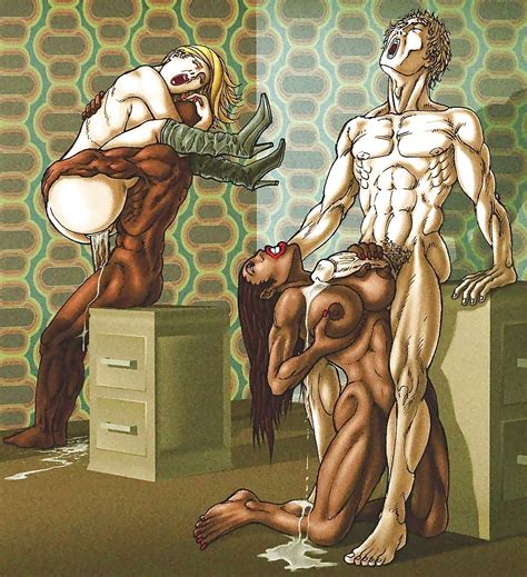 BLACK Sluts And BBC Interracial TOONS 572 1000 Porn Pic