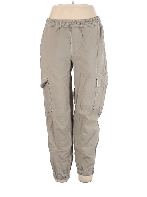 Everlane Solid Tan Cargo Pants Size L Off Thredup