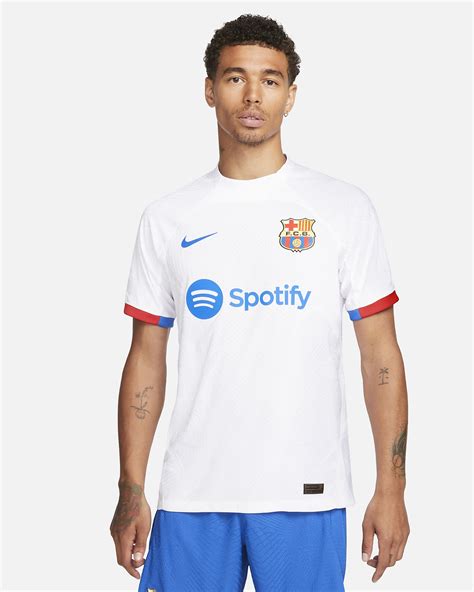 Fotbollströja FC Barcelona 2023 24 Match bortaställ Nike Dri FIT ADV