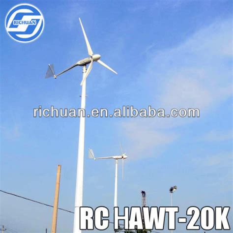 20kw Horizontal Axis Wind Turbine Generator Rcha 20kw On Grid Made In