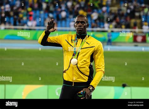 Rio De Janeiro Rj 19082016 Athletics Rio 2016 Olympics Usain