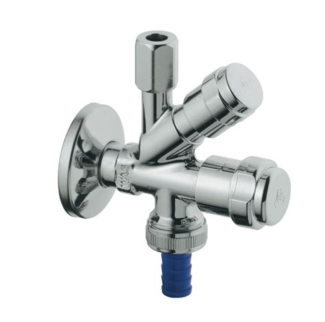 Grohe Eggemann 41073000 Комбинированный угловой вентиль 1/2 (хром), в ...